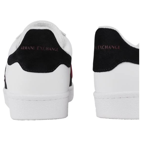 TÊNIS MASCULINO COM DETALHES CONTRASTANTES BRANCO ARMANI EXCHANGE