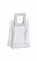 Ice Bag Boccati para 2 garrafas com alça branca (transparente)