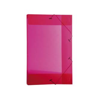 PASTA ELASTICO PLASTICA 2CM OFICIO - 0255 - VERMELHO - UN - DELLO