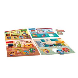 QUEBRA - CABECA MINHA ROTINA 792957 - 42PCS - UN - PAIS E FILHOS