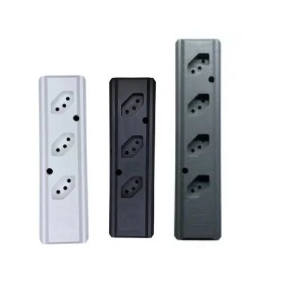 TOMADA BARRA PRO 45G 3P BIAMP (3x)TRIPLA CINZA INTERNEED