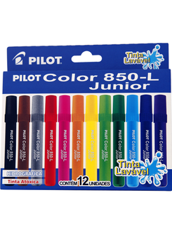CANETA HIDROGRAFICA COLOR 850L C/12 CORES - UN - PILOT