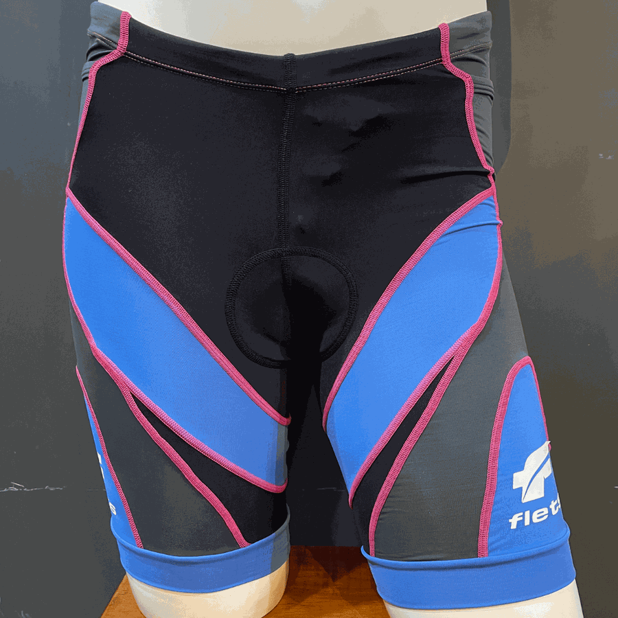 Shorts Original Flets Feminina Rosa e cinza