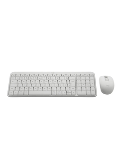TECLADO E MOUSE S/FIO USB MK250 - 920013517 - BRANCO - UN - LOGITECH
