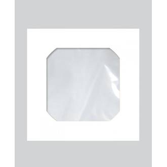 ENVELOPE MIDIA C/100 C/VISOR - 125X125 - 75G - BRANCO - UN - SCRITY
