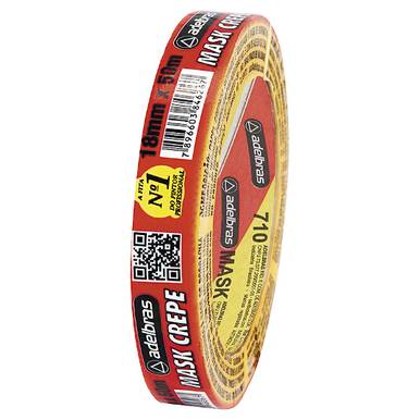 FITA CREPE ADELBRAS 18 MM X 50 M