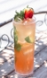 Copo Long Drink Boccati 370ml (laranja neon)