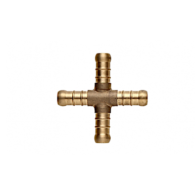 CRUZETA PARA MANGUEIRA DE GÁS LIGA DE COBRE 3/8 BLUKIT