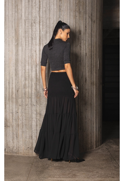 Vestido/Saia Tallulah Preta - 4