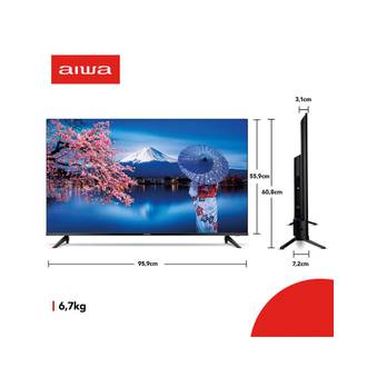 SMART TV LED 43 FULL HD AWS-43 - BL02 - PRETO - UN - AIWA