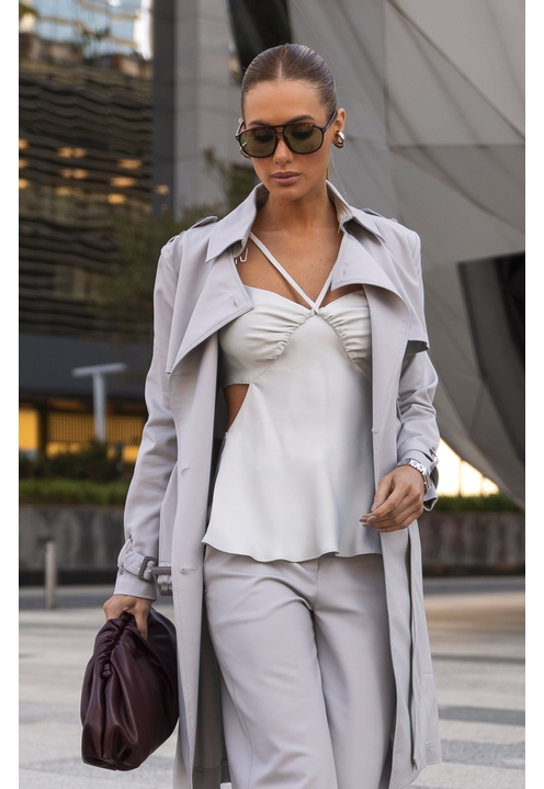 Blusa Marina Cinza