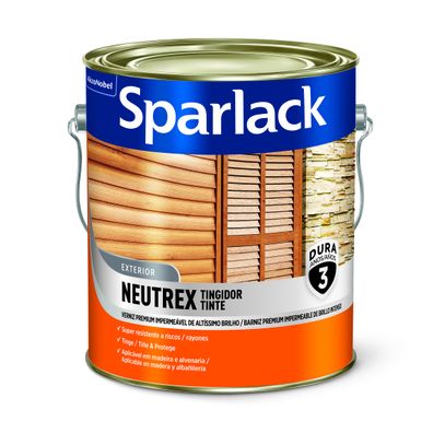 SPARLACK VERNIZ NEUTREX MOGNO BR 3,6L