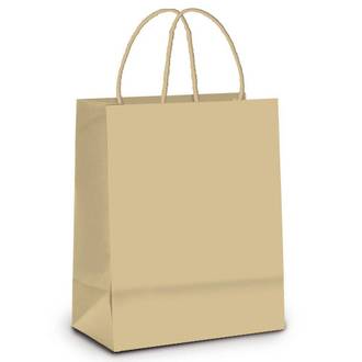 SACOLA DE PAPEL KRAFT PARDO  - 39x32x16 GG - PCT 50 - CROMUS