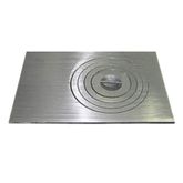 CHAPA FOGAO ECONOMICA 85x47 1F POL IANY