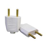 PINO MACHO RADIAL 2P 10A ABNT BRANCO 136