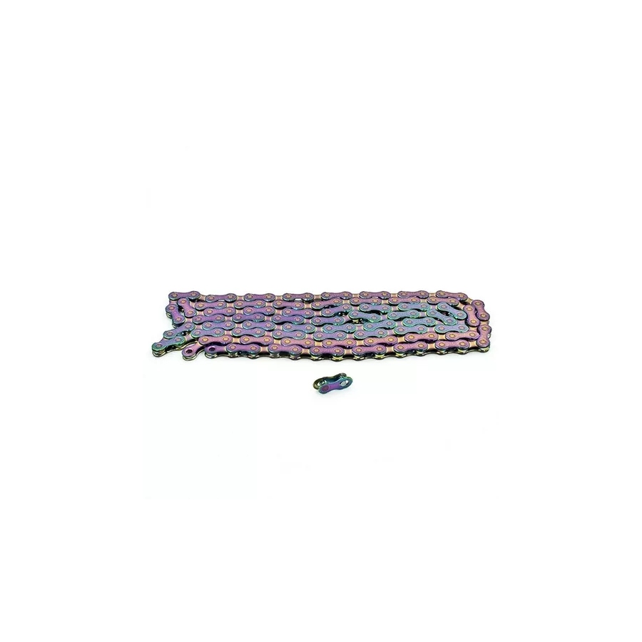 Corrente Kmc Original X12 12V 126 Elos Aurora Rainbow