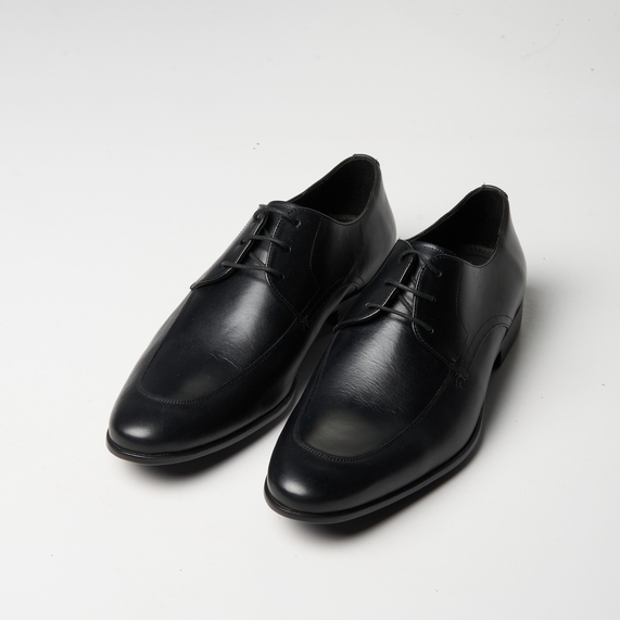 SAPATO SOCIAL MASCULINO CLÁSSICO COURO PRETO PADRÃO
