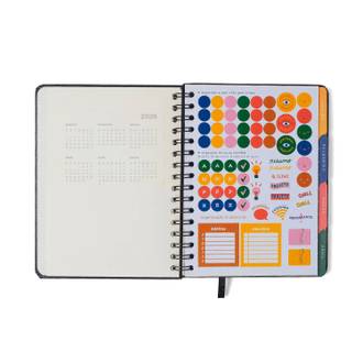 AGENDA ESPIRAL JARDIM A5 - PLANNER VERDE - UN - CICERO