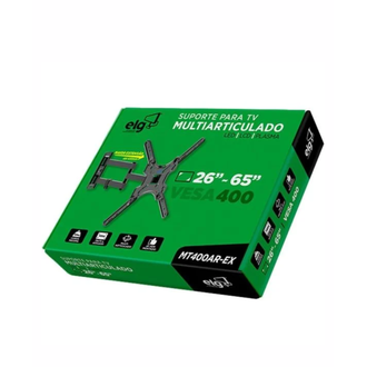 SUPORTE P/ TV ARTICULADO 26" A 65" - MT400AR-EX - UN - ELG
