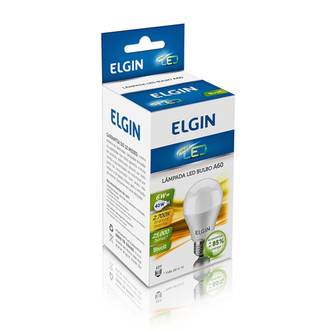 LAMPADA LED BULBO 9W BIVOLT 6500K - A60 - BRANCA - UN - ELGIN