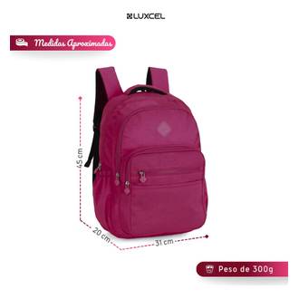 MOCHILA COSTAS JUVENIL ADV MS50131AV - PINK - UN - LUXCEL