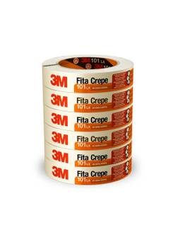 FITA ADESIVA CREPE 18X50  - PCT 6 - 3M