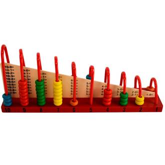ABACO DE MADEIRA 10 HASTES DIAGONAL - YP8619 - UN - YINS KIDS