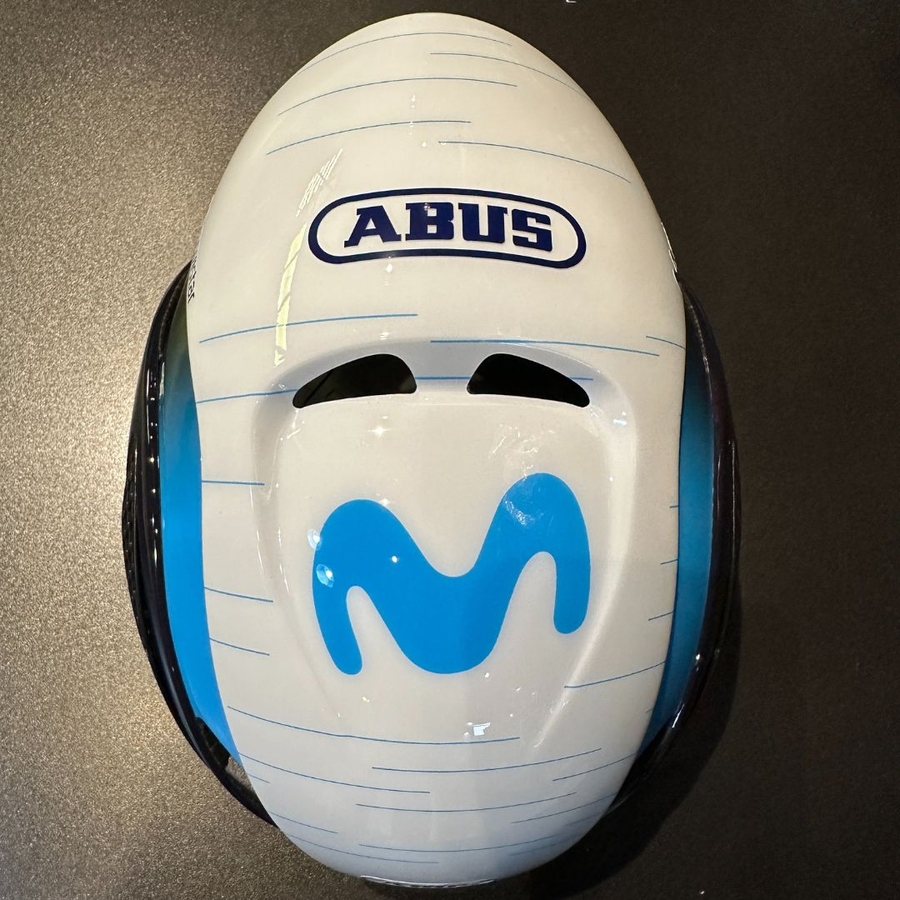 Capacete Abus GameChanger Movistar Team