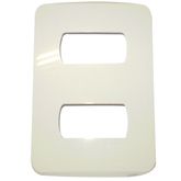 MILUZ PLACA 4x2 2 MOD BR S3B77120