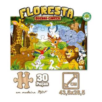 QUEBRA - CABECA FLORESTA 7690 - 30 PCS - UN - PAIS E FILHOS
