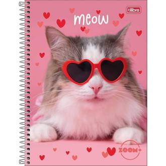 CADERNO UNIV CAPA DURA 12X1 240FLS - ZOOM+ FEM - PCT 4 - TILIBRA