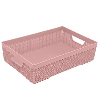 CESTO ORGANIZADOR JUTA A3 11,5L - 3280 - ROSE - UN - JAGUAR