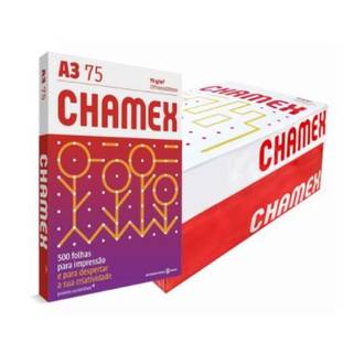 PAPEL CHAMEX 75G 500FLS - A3 - CX 5 - CHAMEX