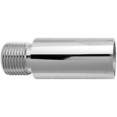EXTENSÃO EM LATÃO CROMADA 40 MM PARA TORNEIRAS E CHUVEIROS ROSCA MACHO X FÊMEA 1/2 BLUKIT