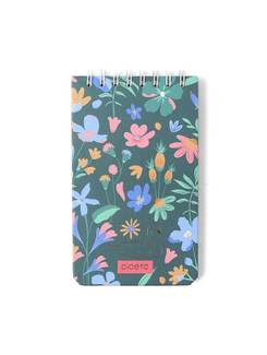 BLOCO ANOTACOES CLASSICO E 12X20 - PAUTADO / CISNE FLORAL - UN - CICERO