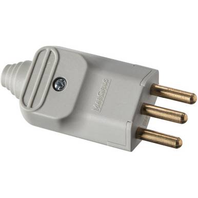 PINO MARGIRIUS MACHO 20A CINZA PLD2-3 2P+T