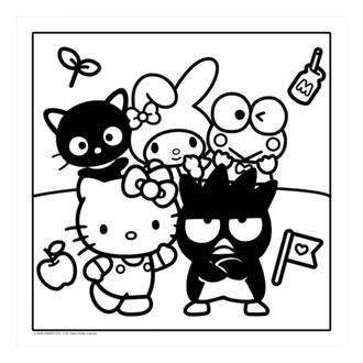 LIVRO DE COLORIR HELLO KITTY - COZY BOOK - UN - CIRANDA CULTURAL