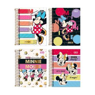 AGENDA ESPIRAL MINNIE M4 - DIARIA - UN - TILIBRA