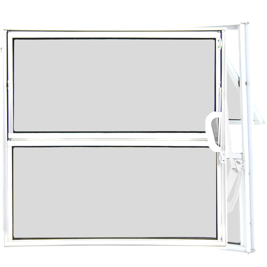 VITRÔ BASCULANTE VIDRO BOREAL SEM GRADE BRANCO 40CMx 40CM