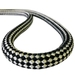 CORDA SEMI ESTATICA 11MM HARPIA PAMPA (O METRO) BRANCO/PRETO