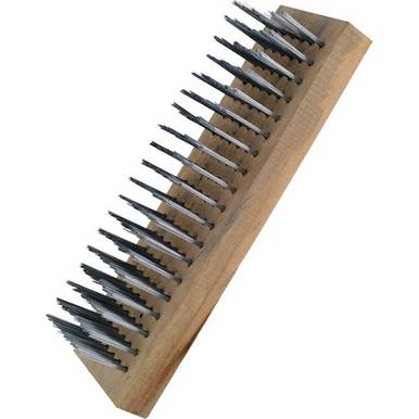 ESCOVA DE AÇO STARFER MANUAL SEM CABO REF. 5035104