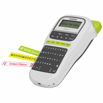 ROTULADOR ELETRONICO PT- H110 - PORTATIL - BCO/VERDE - UN - BROTHER