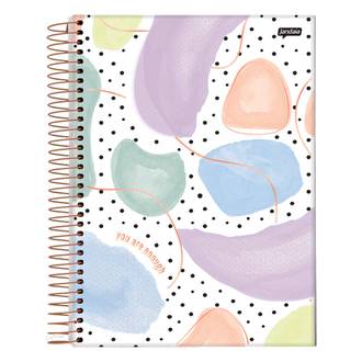 CADERNO UNIV CAPA DURA 1X1 80FLS - LA CREME - UN - JANDAIA