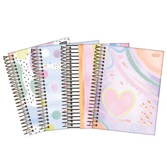 AGENDA ESPIRAL LA CREME DIARIA 352FL 133X178 - UN - JANDAIA