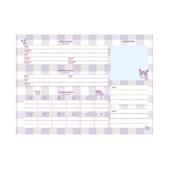 CADERNO DESENHO CAPA DURA 80FLS - ESPIRAL - 77612-26 - KUROMI - PCT 4 - JANDAIA