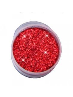 GLITTER ESCOLAR 10G  - VERMELHO - UN - GLINORTE