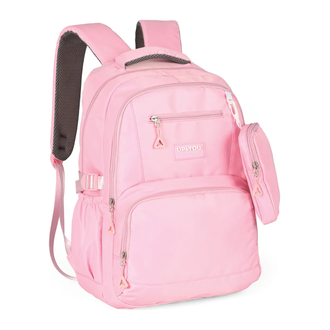 MOCHILA COSTAS JUVENIL UP4YOU MS49507UP - ROSA - UN - LUXCEL