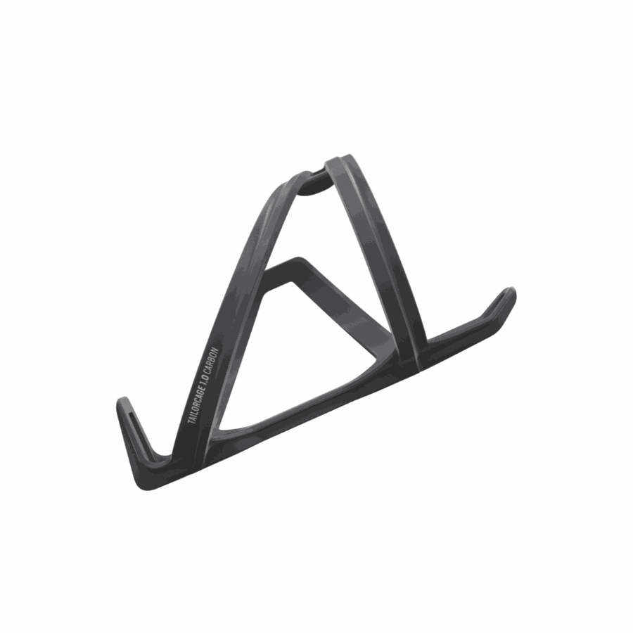 Suporte de Garrafa Syncros em carbono Tailor Cage 1.0 Esquerdo Preto E Branco
