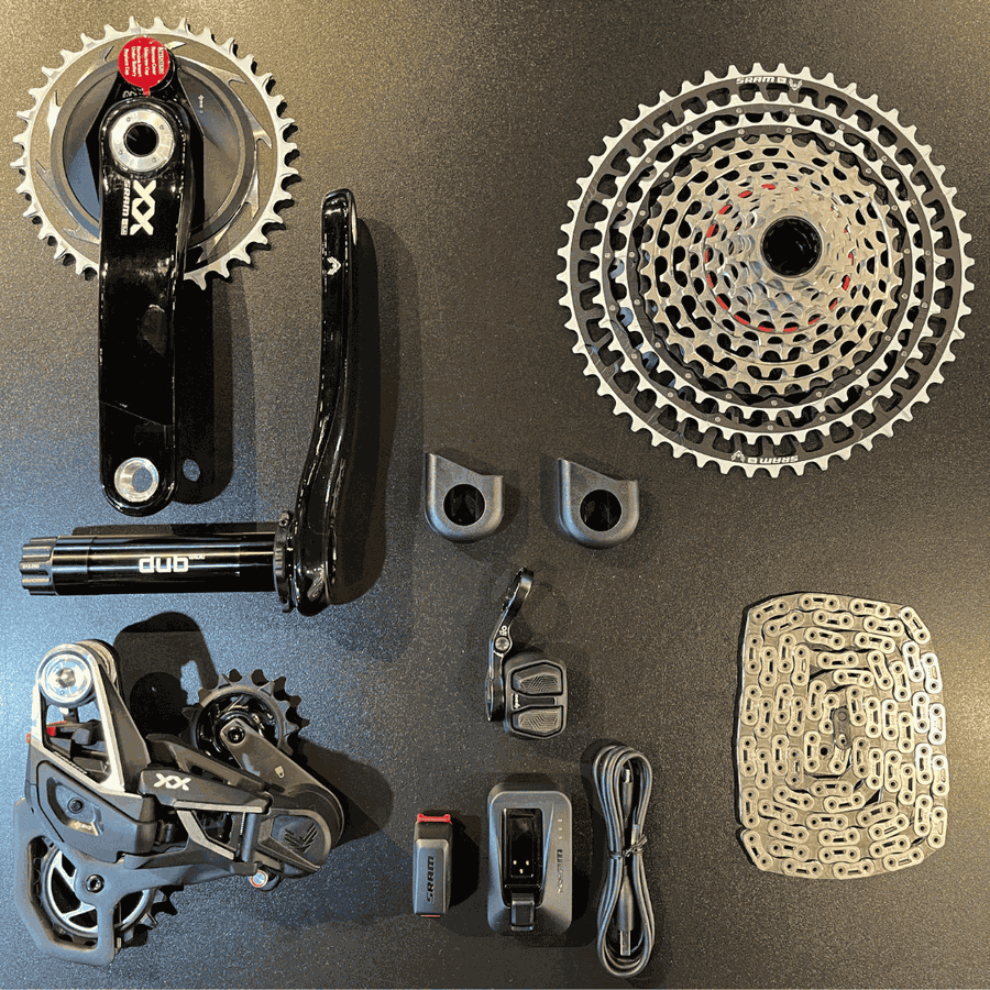 Grupo de Peças Sram Original XX-SL T-Type Eagle AXS Com Medidor de Potência