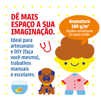 PAPEL CHAMEQUINHO 180G 50FLS - A3 - UN - CHAMEX